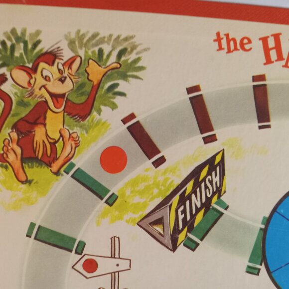 1957 THE HAPPY LITTLE TRAIN Game Board - Just the Game Board - Picture 4 of 10